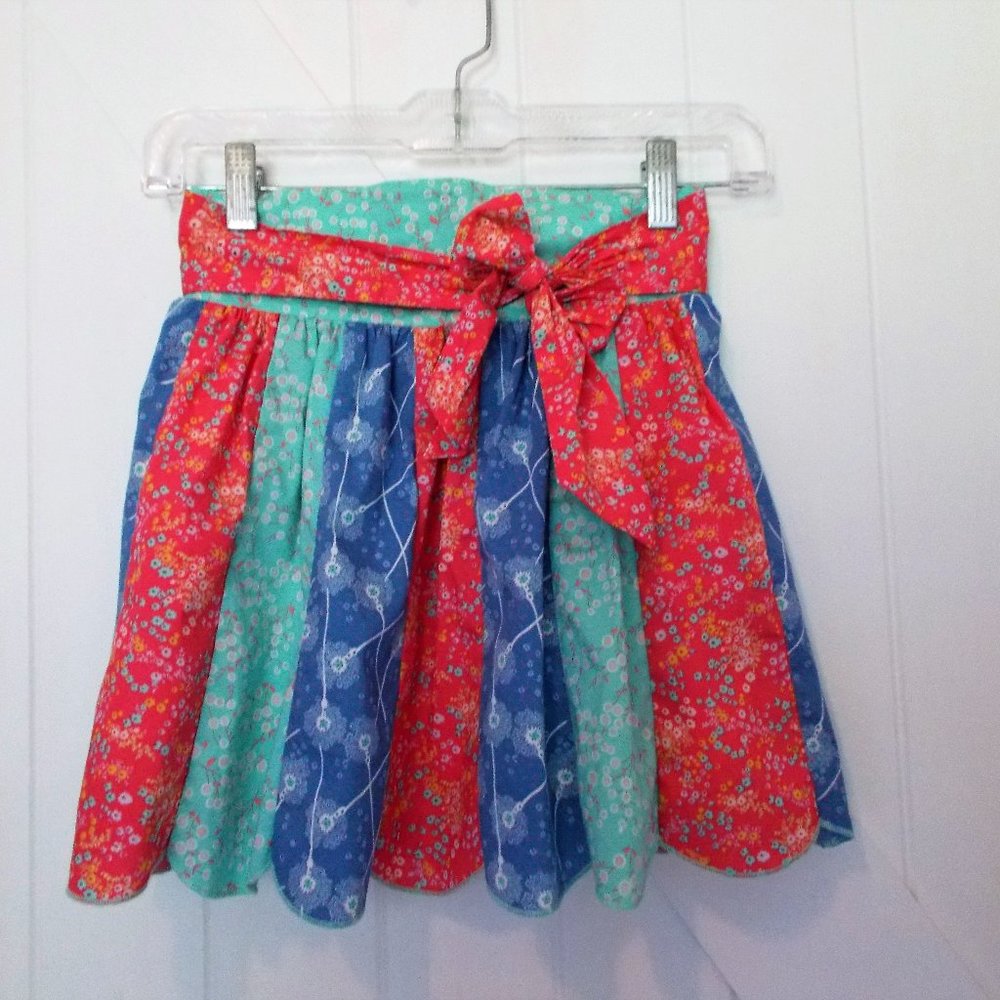 Matilda Jane Girls Multi-color‎ Scallop Full Skirt